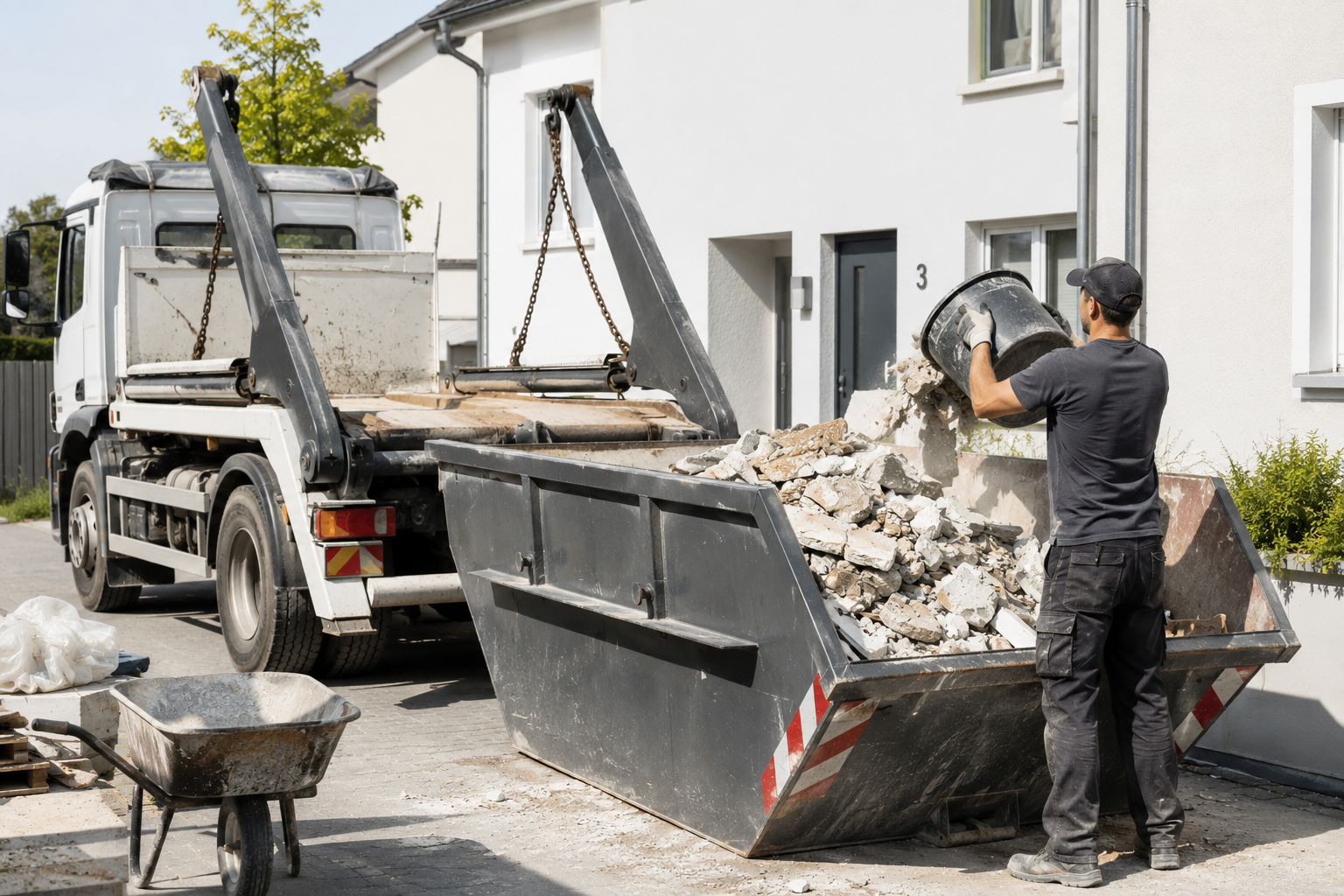 Entsorgung von Bau- und Renovierungsabfällen in Berlin